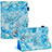 Custodia Portafoglio In Pelle Fantasia Modello Cover con Supporto Y03B per Apple iPad 10.2 (2019)