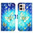 Custodia Portafoglio In Pelle Fantasia Modello Cover con Supporto Y03B per Motorola Moto G Stylus (2023) 4G