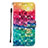 Custodia Portafoglio In Pelle Fantasia Modello Cover con Supporto Y03B per Samsung Galaxy A10e