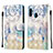 Custodia Portafoglio In Pelle Fantasia Modello Cover con Supporto Y03B per Samsung Galaxy A10e