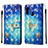 Custodia Portafoglio In Pelle Fantasia Modello Cover con Supporto Y03B per Samsung Galaxy A10e