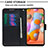 Custodia Portafoglio In Pelle Fantasia Modello Cover con Supporto Y03B per Samsung Galaxy A11