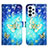 Custodia Portafoglio In Pelle Fantasia Modello Cover con Supporto Y03B per Samsung Galaxy A23 4G