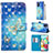 Custodia Portafoglio In Pelle Fantasia Modello Cover con Supporto Y03B per Samsung Galaxy A71 4G A715
