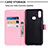 Custodia Portafoglio In Pelle Fantasia Modello Cover con Supporto Y03B per Samsung Galaxy M01s