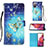 Custodia Portafoglio In Pelle Fantasia Modello Cover con Supporto Y03B per Samsung Galaxy S20 FE (2022) 5G