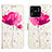 Custodia Portafoglio In Pelle Fantasia Modello Cover con Supporto Y03B per Xiaomi Redmi 10C 4G Rosa