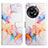 Custodia Portafoglio In Pelle Fantasia Modello Cover con Supporto Y04B per OnePlus 11R 5G Blu