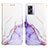 Custodia Portafoglio In Pelle Fantasia Modello Cover con Supporto Y04B per OnePlus Nord N300 5G