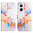 Custodia Portafoglio In Pelle Fantasia Modello Cover con Supporto Y04B per Realme 10 4G