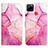 Custodia Portafoglio In Pelle Fantasia Modello Cover con Supporto Y04B per Realme 7i RMX2193