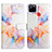 Custodia Portafoglio In Pelle Fantasia Modello Cover con Supporto Y04B per Realme 7i RMX2193 Blu