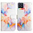 Custodia Portafoglio In Pelle Fantasia Modello Cover con Supporto Y04B per Realme 8 4G