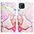 Custodia Portafoglio In Pelle Fantasia Modello Cover con Supporto Y04B per Realme C11 (2021) Rosa