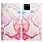 Custodia Portafoglio In Pelle Fantasia Modello Cover con Supporto Y04B per Realme C25Y India