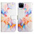 Custodia Portafoglio In Pelle Fantasia Modello Cover con Supporto Y04B per Realme C25Y India