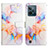 Custodia Portafoglio In Pelle Fantasia Modello Cover con Supporto Y04B per Realme C31