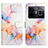 Custodia Portafoglio In Pelle Fantasia Modello Cover con Supporto Y04B per Realme GT Neo6 5G