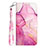 Custodia Portafoglio In Pelle Fantasia Modello Cover con Supporto Y04B per Samsung Galaxy A13 5G Rosa Caldo