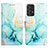 Custodia Portafoglio In Pelle Fantasia Modello Cover con Supporto Y04B per Samsung Galaxy A73 5G