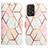 Custodia Portafoglio In Pelle Fantasia Modello Cover con Supporto Y04B per Samsung Galaxy A73 5G Bianco