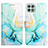 Custodia Portafoglio In Pelle Fantasia Modello Cover con Supporto Y04B per Samsung Galaxy F42 5G