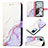 Custodia Portafoglio In Pelle Fantasia Modello Cover con Supporto Y04B per Xiaomi Mi 12T Pro 5G