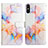 Custodia Portafoglio In Pelle Fantasia Modello Cover con Supporto Y04B per Xiaomi Redmi 9A