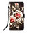 Custodia Portafoglio In Pelle Fantasia Modello Cover con Supporto Y05B per Samsung Galaxy S22 5G