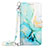 Custodia Portafoglio In Pelle Fantasia Modello Cover con Supporto YB1 per Nokia C12 Plus