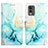 Custodia Portafoglio In Pelle Fantasia Modello Cover con Supporto YB1 per Nokia C32