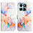 Custodia Portafoglio In Pelle Fantasia Modello Cover con Supporto YB4 per Huawei Honor X6a Blu