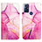 Custodia Portafoglio In Pelle Fantasia Modello Cover con Supporto YB4 per Motorola Moto G Play Gen 2