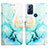 Custodia Portafoglio In Pelle Fantasia Modello Cover con Supporto YB4 per Motorola Moto G Play Gen 2