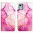 Custodia Portafoglio In Pelle Fantasia Modello Cover con Supporto YB4 per Nokia C12 Plus