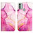 Custodia Portafoglio In Pelle Fantasia Modello Cover con Supporto YB4 per Nokia C31