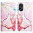 Custodia Portafoglio In Pelle Fantasia Modello Cover con Supporto YB4 per Oppo A18