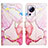 Custodia Portafoglio In Pelle Fantasia Modello Cover con Supporto YB4 per Xiaomi Mi 12 Lite NE 5G Rosa