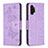 Custodia Portafoglio In Pelle Farfalla Cover con Supporto B01F per Samsung Galaxy A13 4G