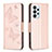 Custodia Portafoglio In Pelle Farfalla Cover con Supporto B01F per Samsung Galaxy A23 4G