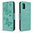 Custodia Portafoglio In Pelle Farfalla Cover con Supporto B01F per Samsung Galaxy A31