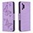 Custodia Portafoglio In Pelle Farfalla Cover con Supporto B01F per Samsung Galaxy A32 4G