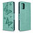 Custodia Portafoglio In Pelle Farfalla Cover con Supporto B01F per Samsung Galaxy A71 4G A715