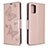 Custodia Portafoglio In Pelle Farfalla Cover con Supporto B01F per Samsung Galaxy A71 4G A715