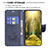 Custodia Portafoglio In Pelle Farfalla Cover con Supporto B01F per Samsung Galaxy M53 5G