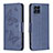 Custodia Portafoglio In Pelle Farfalla Cover con Supporto B01F per Samsung Galaxy M53 5G