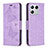 Custodia Portafoglio In Pelle Farfalla Cover con Supporto B01F per Xiaomi Mi 13 Pro 5G Lavanda