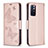 Custodia Portafoglio In Pelle Farfalla Cover con Supporto B01F per Xiaomi Poco M4 Pro 5G