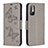 Custodia Portafoglio In Pelle Farfalla Cover con Supporto B01F per Xiaomi Redmi Note 10T 5G