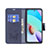 Custodia Portafoglio In Pelle Farfalla Cover con Supporto B01F per Xiaomi Redmi Note 11 4G (2021)